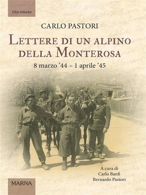 cover image of Lettere di un alpino della Monterosa